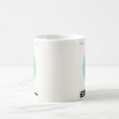 日々の肯定表明 コーヒーマグカップ (中央)