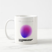 日々の肯定表明 コーヒーマグカップ (左)