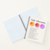 日々の肯定表明 ノートブック (内部)