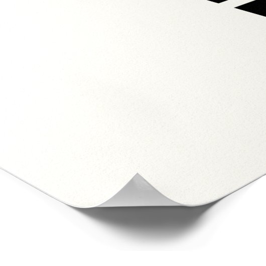 日々の肯定表明 ポスター (角)