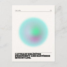 日々の肯定表明 ポストカード