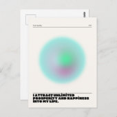 日々の肯定表明 ポストカード (正面/裏面)