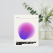 日々の肯定表明 ポストカード (スタンド正面)