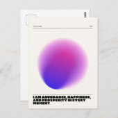 日々の肯定表明 ポストカード (正面/裏面)