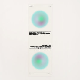 日々の肯定表明 ヨガマット