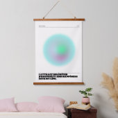 日々の肯定表明 吊り下げ型タペストリー (寝室)