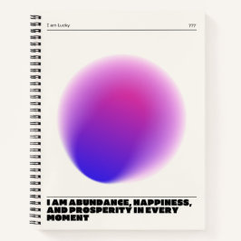 日々の肯定表明 – 豊富 ノートブック