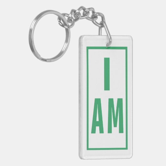 日々の肯定 キーホルダー (正面左)