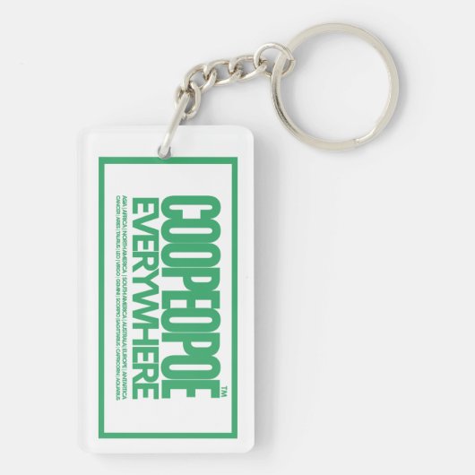 日々の肯定 キーホルダー (裏面)