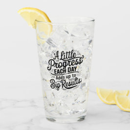 日々の進歩が少ない タンブラーグラス