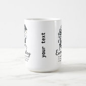 日々は新しい機会である コーヒーマグカップ (中央)