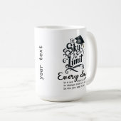 日々は新しい機会である コーヒーマグカップ (正面右)
