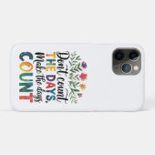 日々を数えるな、日々に意味を Case-Mate iPhoneケース (裏面(横))