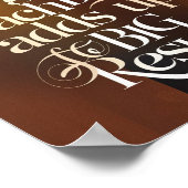 日々少しの進歩が大きな成果を上げる ポスター (角)