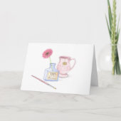 日々考えるのカードの慰め カード (正面)