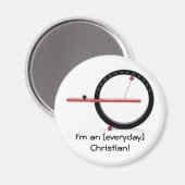 [日々]クリスチャン磁石 マグネット (正面/裏面)