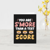 日あなたがテストスコア以上の先生スチューデン カード (黄色い花)