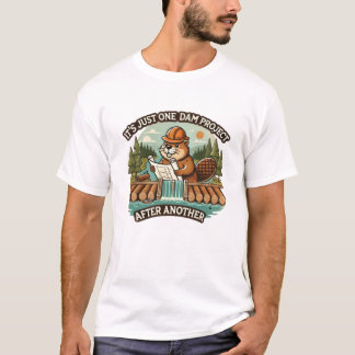 日おもしろい々のダム計画だ Tシャツ