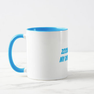 「日おもしろい々のZoom & Coffee」 マグカップ