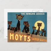 日および夜-遠ぼえの成功 ポストカード (正面/裏面)