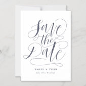 日お洒落付の保存  マグネット招待状 (正面)