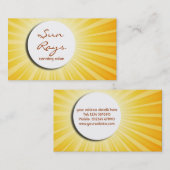 日が差すことの名刺 名刺 (正面/裏面)