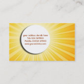 日が差すことの名刺 名刺 (裏面)