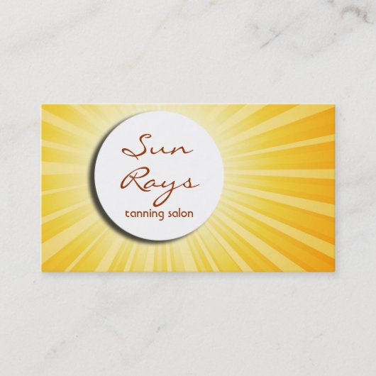 日が差すことの名刺 名刺 (正面)