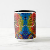 日が差すことひまわりマグカップ マグカップ (中央)