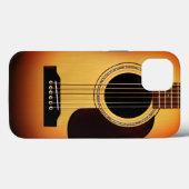 日が差すことアコースティックギター Case-Mate iPhoneケース (裏面 (横))