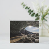 日が差すことアットアイスケーブ入り口 ポストカード (スタンド正面)