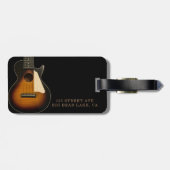 日が差すことギターウクレレカスタマイズラッグタグ ラゲッジタグ (裏面横)