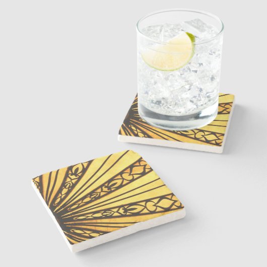 日が差すことストーンコースター ストーンコースター (横)