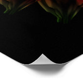 日が差すことデイジー（反転） ポスター (角)