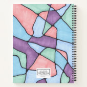 日が差すことデザイン手帳 ノートブック (裏面)