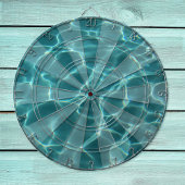 日が差すことパターンのオーバーレイ ダーツボード