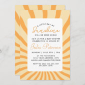 日が差すことリトルレイオブサンシャインベビーシャワー (正面/裏面)