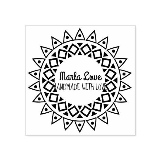 日が差すこと差出人住所スタンプ ラバースタンプ (インプリント)