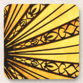 日が差すこと懸命プラスチック塗装機 コースター (正面)