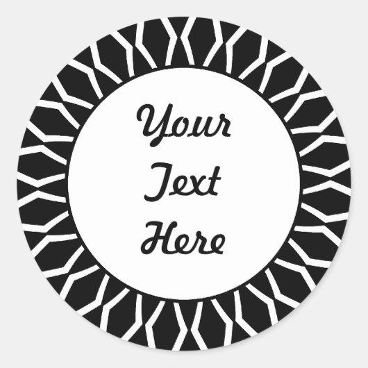 日が差すこと0 ラウンドシール (正面)