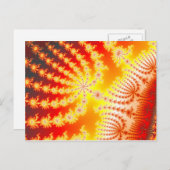 日が差すこと1.1 – フラクタル ポストカード (正面/裏面)