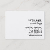 日が差すこと2 名刺 (裏面)