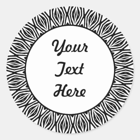 日が差すこと6 ラウンドシール (正面)