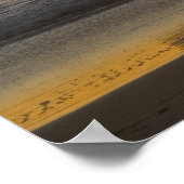 日が差すこと&ハイスタックロックアットキワンダ岬 ポスター (角)