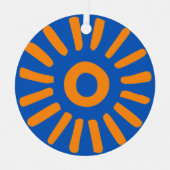 日が差すこと メタルオーナメント (正面)