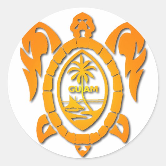 日が差すこと ラウンドシール (正面)