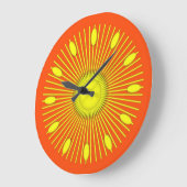 日が差すこと ラージ壁時計 (傾斜)