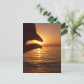 日が当たった ポストカード (スタンド正面)