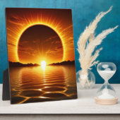 日が昇るにつれて君の可能性も上がる フォトプラーク (側面)