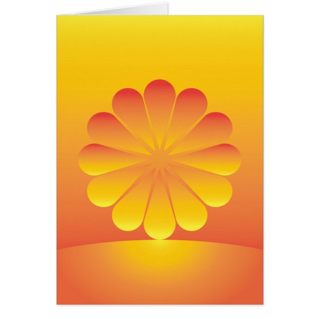 日が昇る (正面)